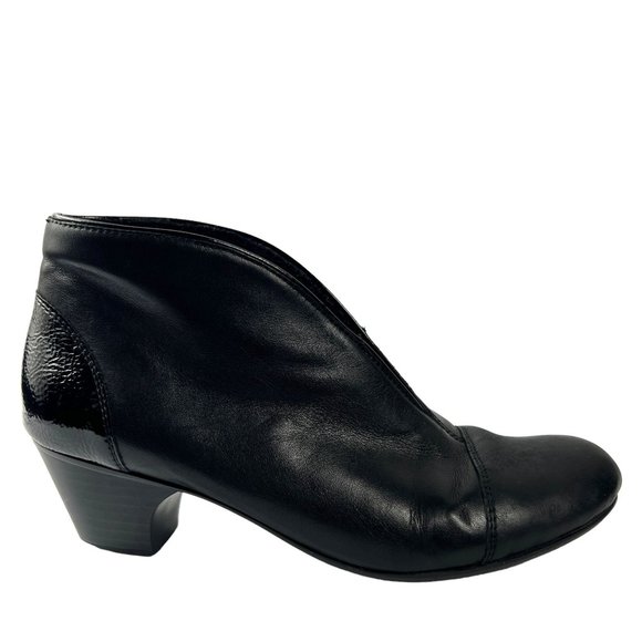 Rieker Antistress Toulouse Ankle Boot Leather Bootie in Black Size 38 US 7 - 6.5 - Picture 6 of 11